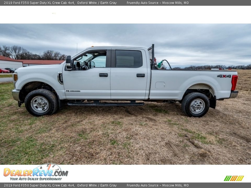 2019 Ford F350 Super Duty XL Crew Cab 4x4 Oxford White / Earth Gray Photo #7