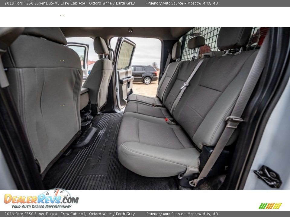 2019 Ford F350 Super Duty XL Crew Cab 4x4 Oxford White / Earth Gray Photo #20