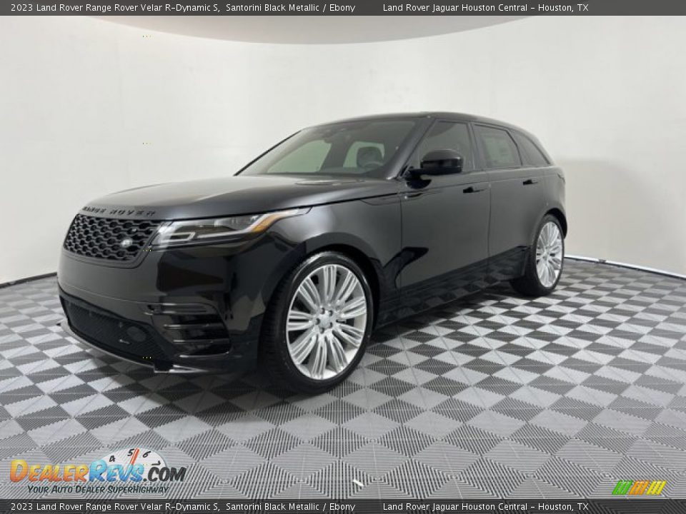 2023 Land Rover Range Rover Velar R-Dynamic S Santorini Black Metallic / Ebony Photo #1