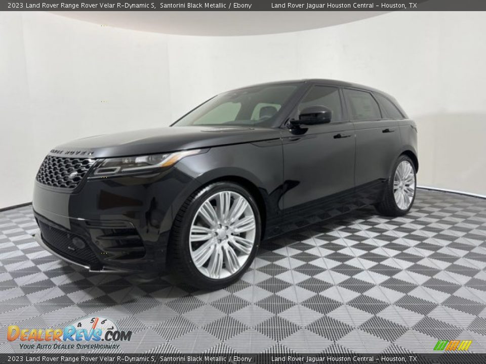 2023 Land Rover Range Rover Velar R-Dynamic S Santorini Black Metallic / Ebony Photo #6