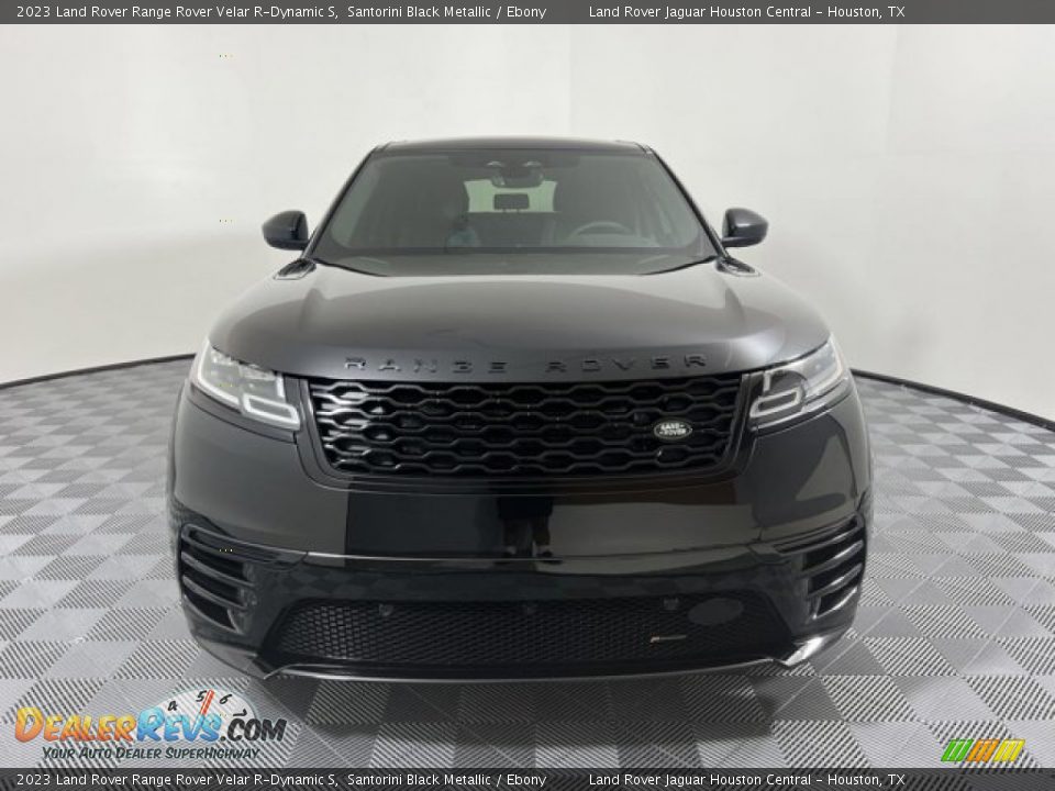 2023 Land Rover Range Rover Velar R-Dynamic S Santorini Black Metallic / Ebony Photo #8