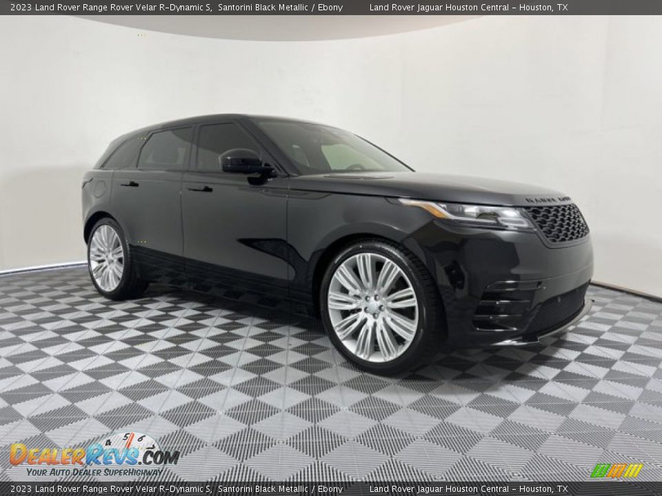 2023 Land Rover Range Rover Velar R-Dynamic S Santorini Black Metallic / Ebony Photo #12