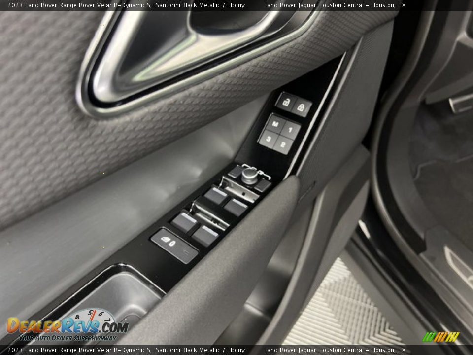 2023 Land Rover Range Rover Velar R-Dynamic S Santorini Black Metallic / Ebony Photo #14