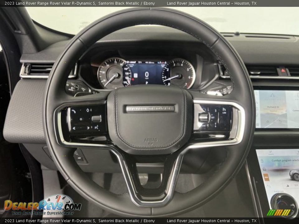 2023 Land Rover Range Rover Velar R-Dynamic S Santorini Black Metallic / Ebony Photo #16