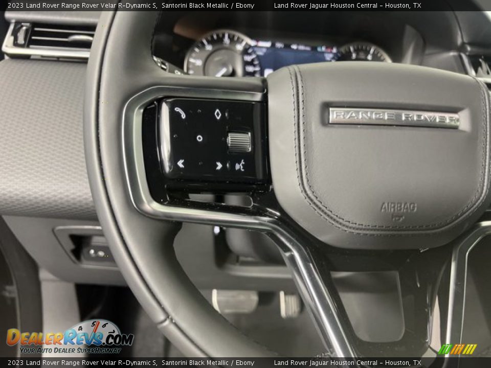 2023 Land Rover Range Rover Velar R-Dynamic S Santorini Black Metallic / Ebony Photo #17
