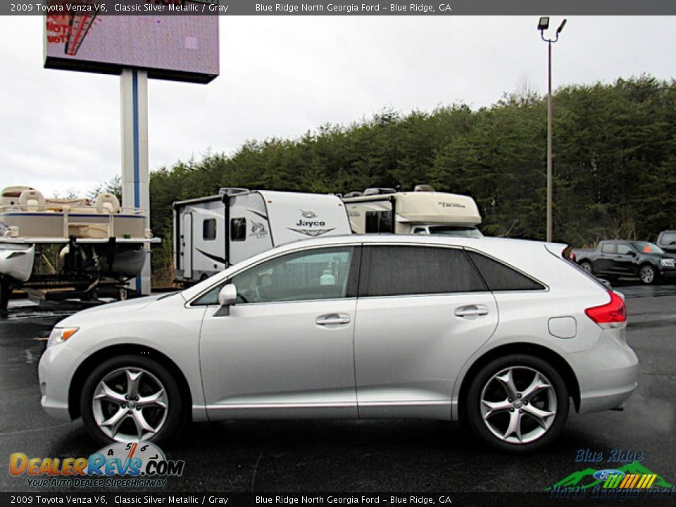 2009 Toyota Venza V6 Classic Silver Metallic / Gray Photo #2