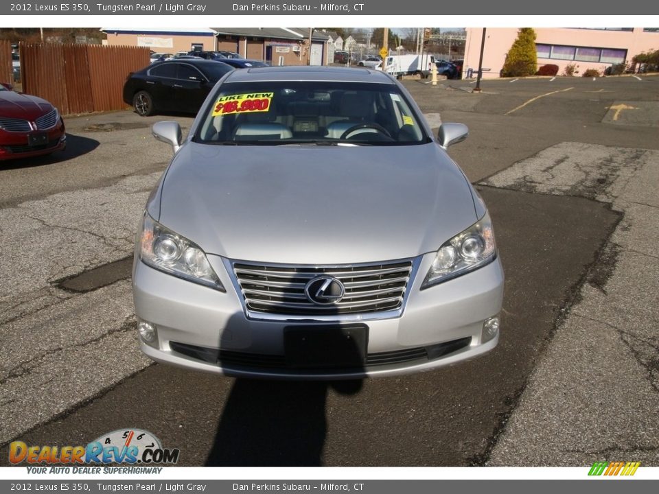 2012 Lexus ES 350 Tungsten Pearl / Light Gray Photo #2