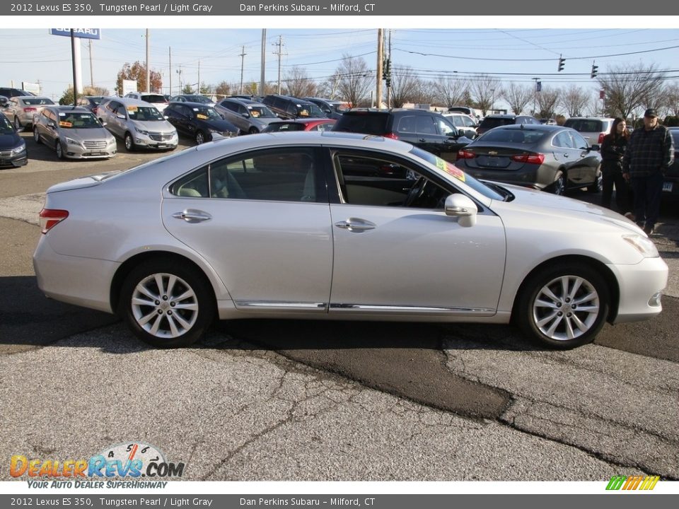 2012 Lexus ES 350 Tungsten Pearl / Light Gray Photo #4