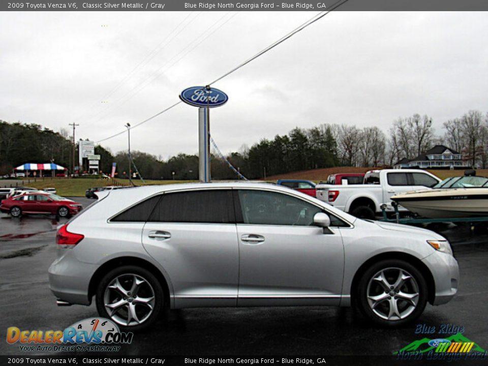 2009 Toyota Venza V6 Classic Silver Metallic / Gray Photo #6