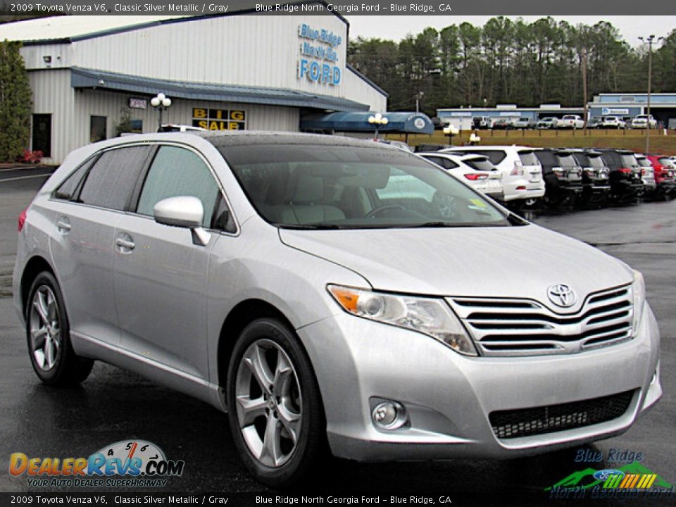 2009 Toyota Venza V6 Classic Silver Metallic / Gray Photo #7