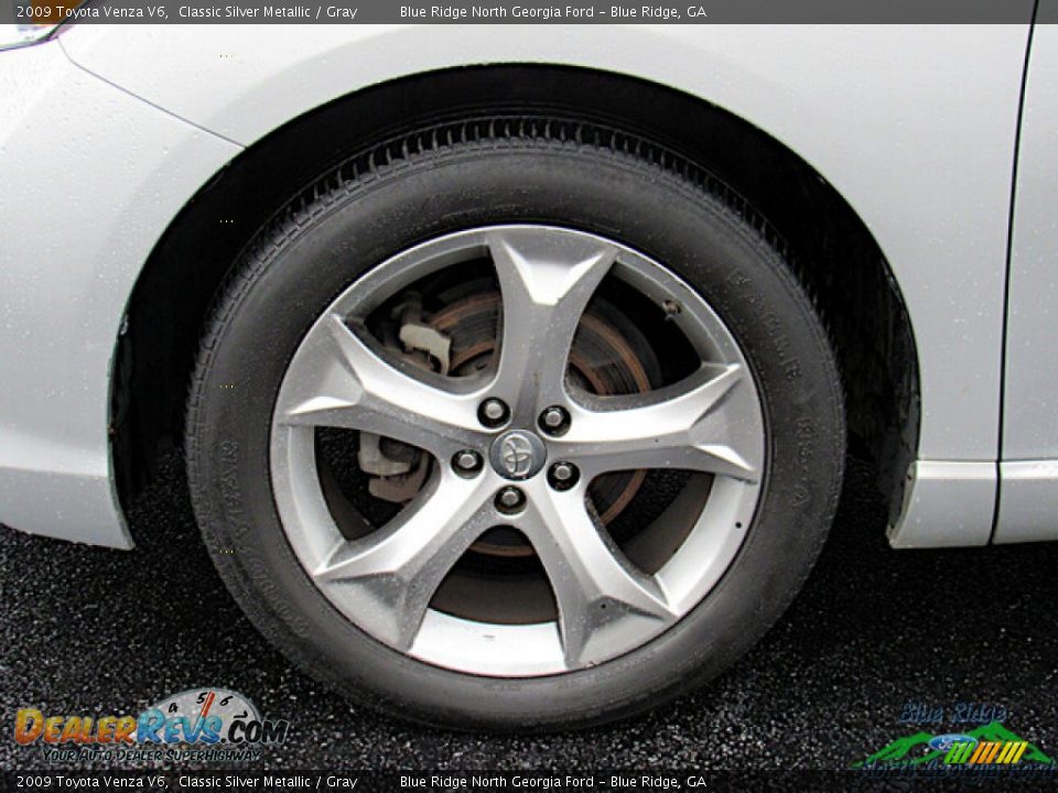 2009 Toyota Venza V6 Classic Silver Metallic / Gray Photo #9