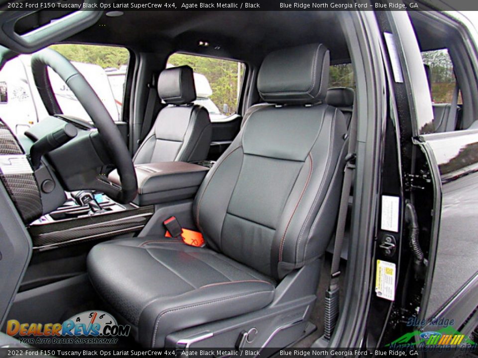 Front Seat of 2022 Ford F150 Tuscany Black Ops Lariat SuperCrew 4x4 Photo #11