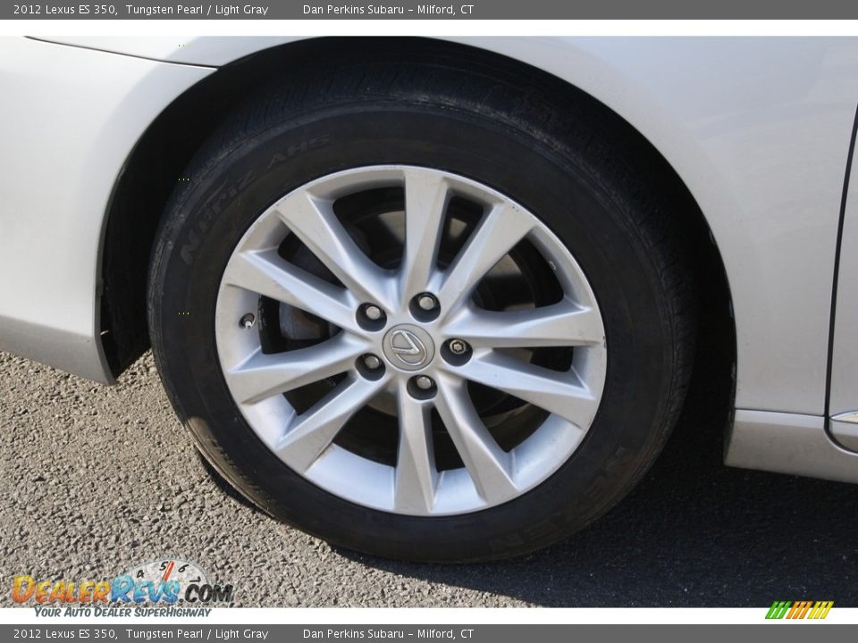 2012 Lexus ES 350 Tungsten Pearl / Light Gray Photo #17