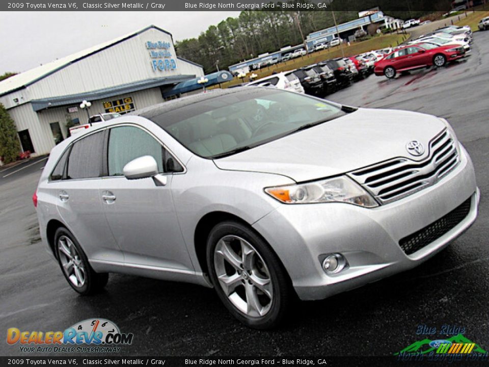 2009 Toyota Venza V6 Classic Silver Metallic / Gray Photo #24