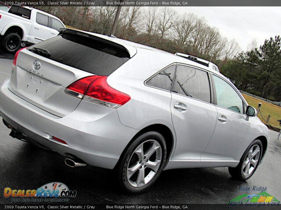 2009 Toyota Venza V6 Classic Silver Metallic / Gray Photo #25