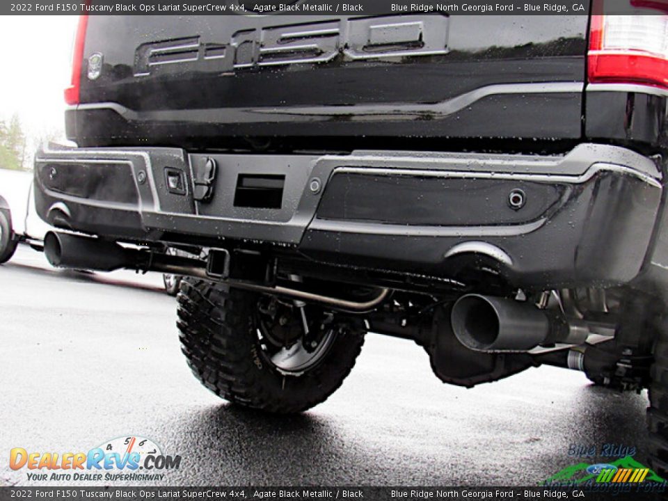 Exhaust of 2022 Ford F150 Tuscany Black Ops Lariat SuperCrew 4x4 Photo #28