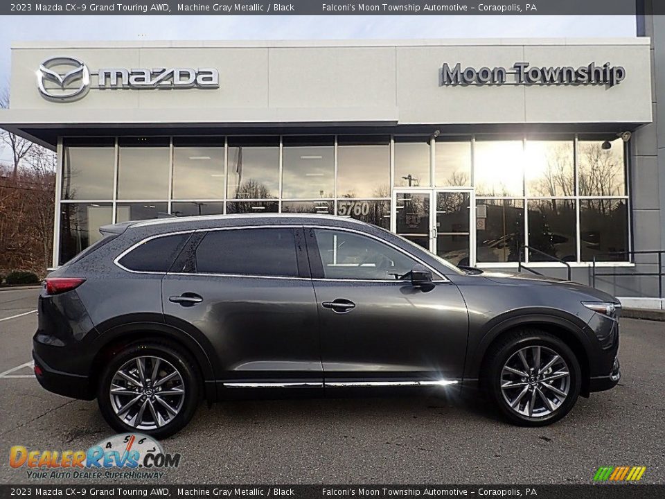 2023 Mazda CX-9 Grand Touring AWD Machine Gray Metallic / Black Photo #1