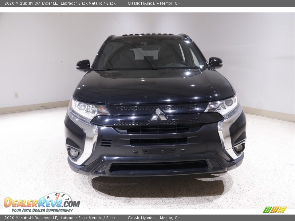 2020 Mitsubishi Outlander LE Labrador Black Metallic / Black Photo #2