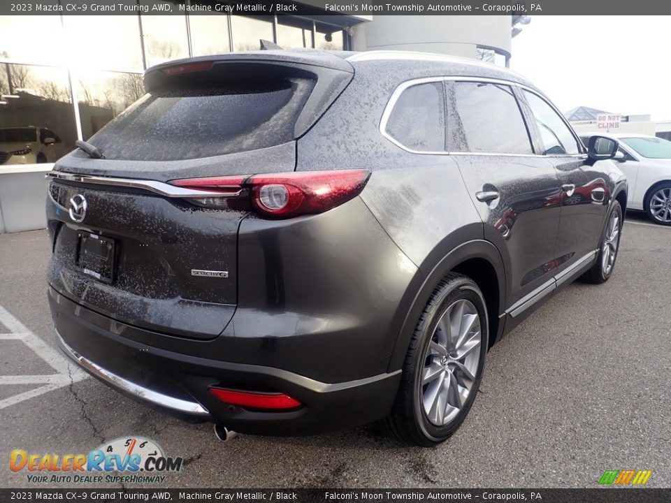 2023 Mazda CX-9 Grand Touring AWD Machine Gray Metallic / Black Photo #2
