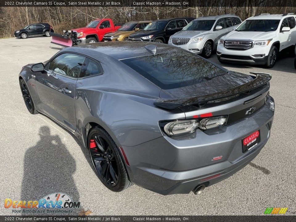 2022 Chevrolet Camaro SS Coupe Satin Steel Metallic / Jet Black Photo #2