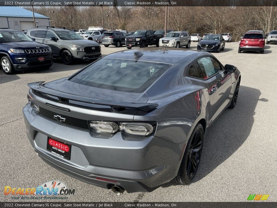 2022 Chevrolet Camaro SS Coupe Satin Steel Metallic / Jet Black Photo #3