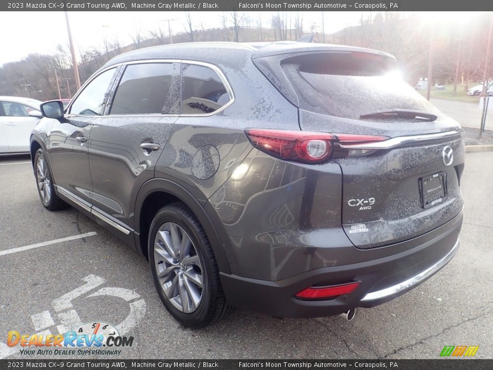 2023 Mazda CX-9 Grand Touring AWD Machine Gray Metallic / Black Photo #5