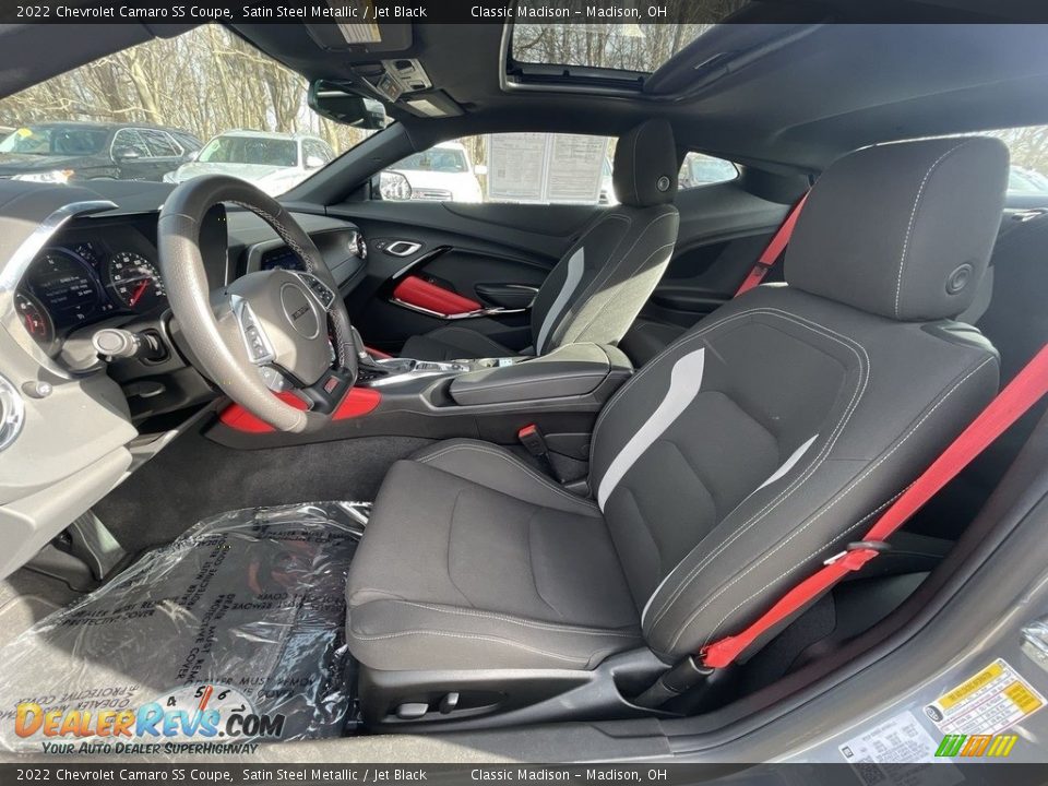 Jet Black Interior - 2022 Chevrolet Camaro SS Coupe Photo #6