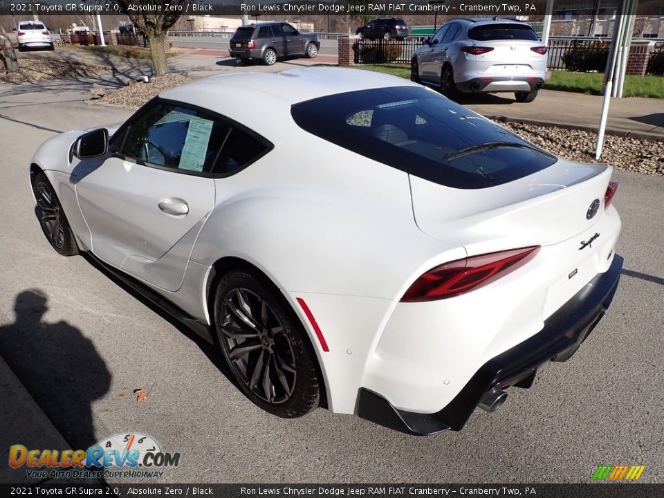 2021 Toyota GR Supra 2.0 Absolute Zero / Black Photo #6