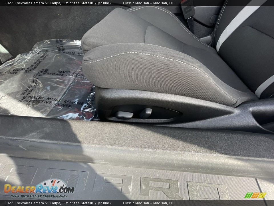 2022 Chevrolet Camaro SS Coupe Satin Steel Metallic / Jet Black Photo #7