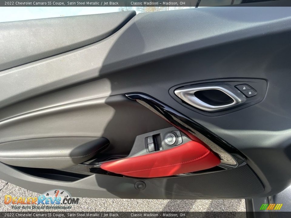 2022 Chevrolet Camaro SS Coupe Satin Steel Metallic / Jet Black Photo #8