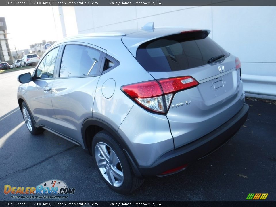 2019 Honda HR-V EX AWD Lunar Silver Metallic / Gray Photo #10