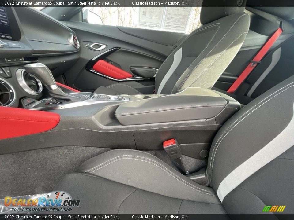 2022 Chevrolet Camaro SS Coupe Satin Steel Metallic / Jet Black Photo #15