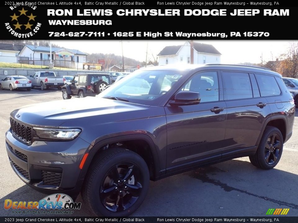 2023 Jeep Grand Cherokee L Altitude 4x4 Baltic Gray Metallic / Global Black Photo #1