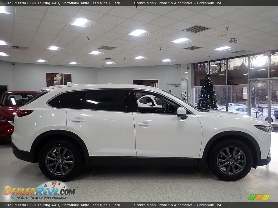 2023 Mazda CX-9 Touring AWD Snowflake White Pearl Mica / Black Photo #1