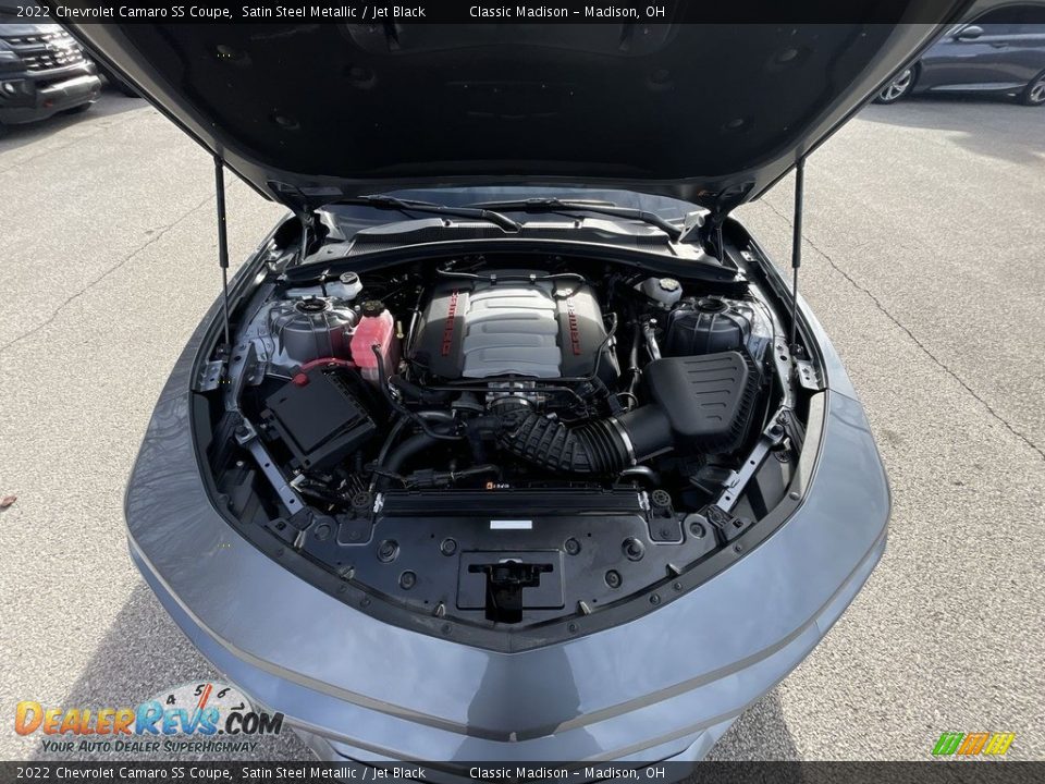 2022 Chevrolet Camaro SS Coupe Satin Steel Metallic / Jet Black Photo #20