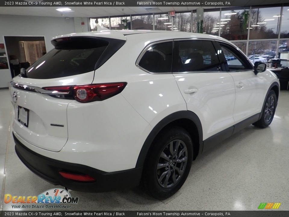 2023 Mazda CX-9 Touring AWD Snowflake White Pearl Mica / Black Photo #2