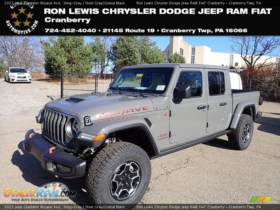 2023 Jeep Gladiator Mojave 4x4 Sting-Gray / Steel Gray/Global Black Photo #1