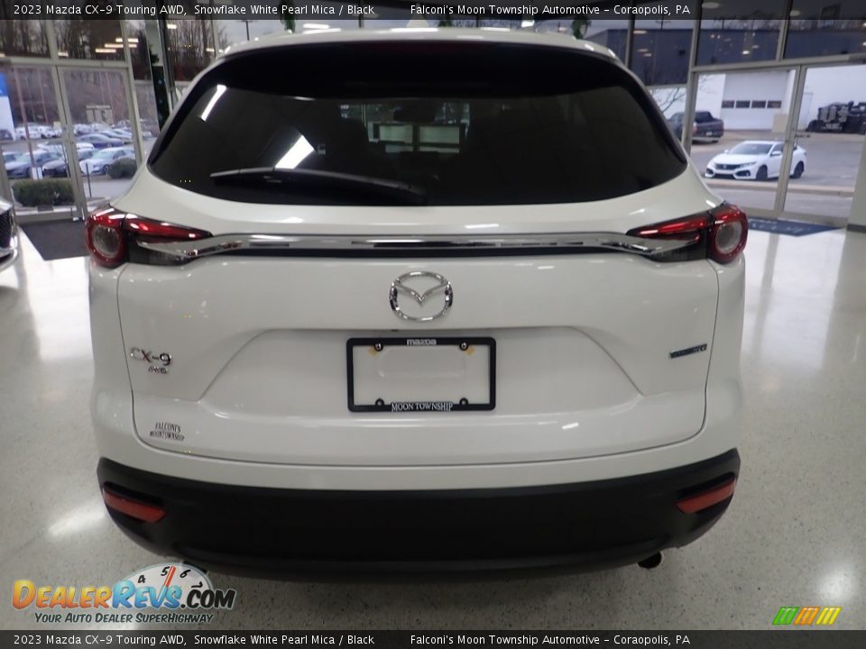 2023 Mazda CX-9 Touring AWD Snowflake White Pearl Mica / Black Photo #3