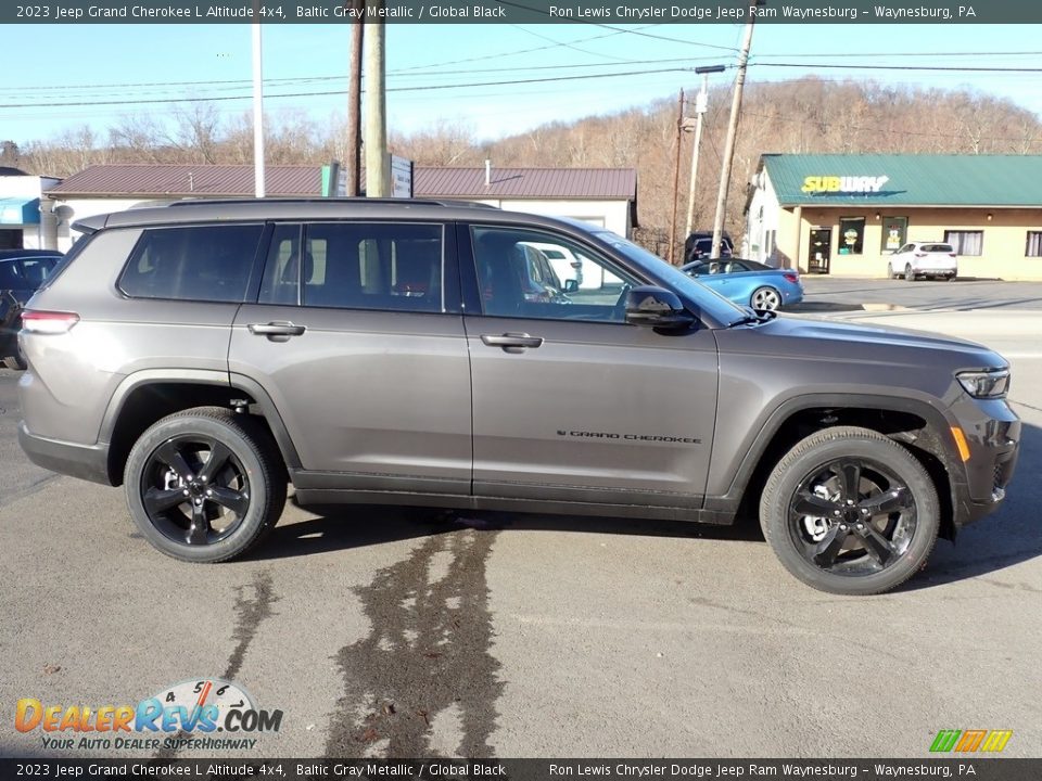 2023 Jeep Grand Cherokee L Altitude 4x4 Baltic Gray Metallic / Global Black Photo #7