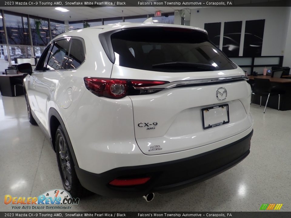 2023 Mazda CX-9 Touring AWD Snowflake White Pearl Mica / Black Photo #5