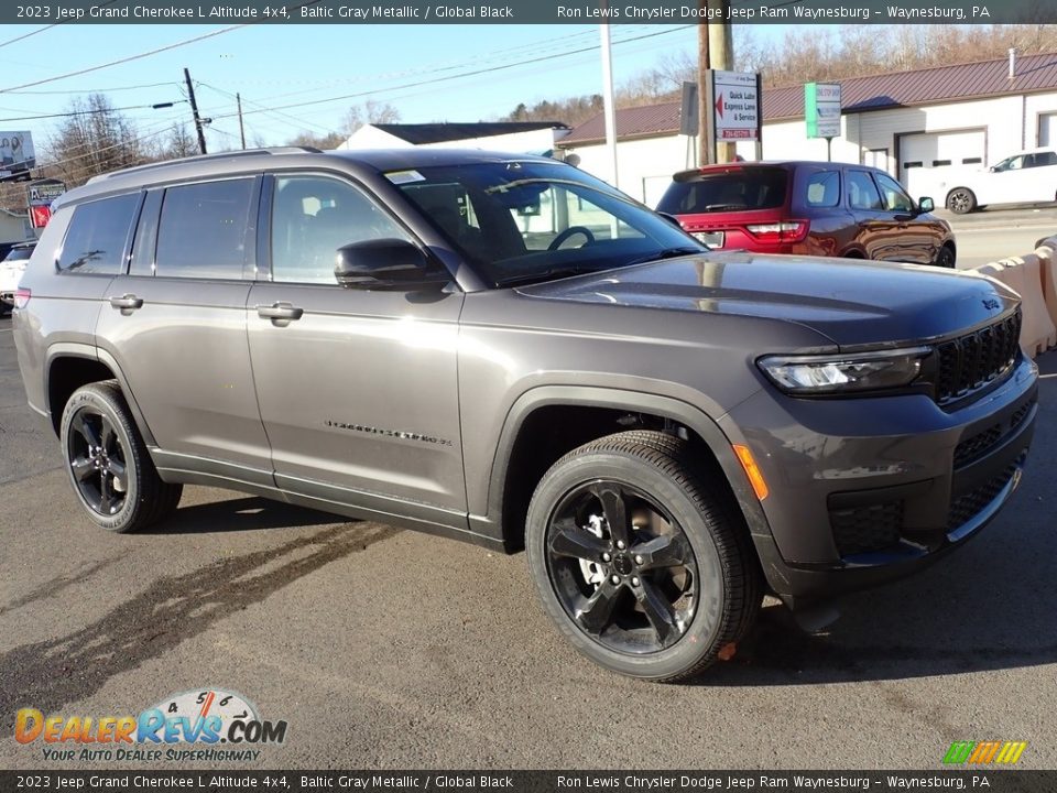 2023 Jeep Grand Cherokee L Altitude 4x4 Baltic Gray Metallic / Global Black Photo #8