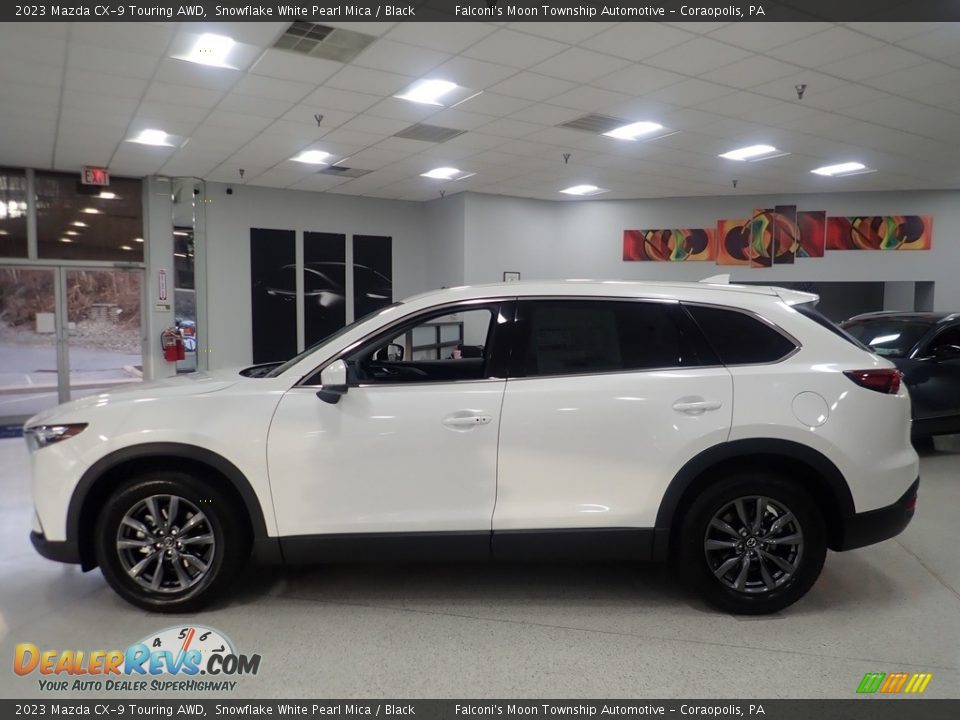 2023 Mazda CX-9 Touring AWD Snowflake White Pearl Mica / Black Photo #6