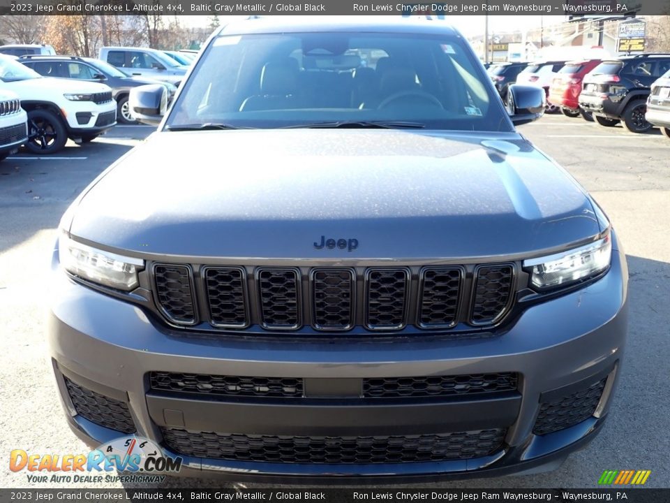 2023 Jeep Grand Cherokee L Altitude 4x4 Baltic Gray Metallic / Global Black Photo #9