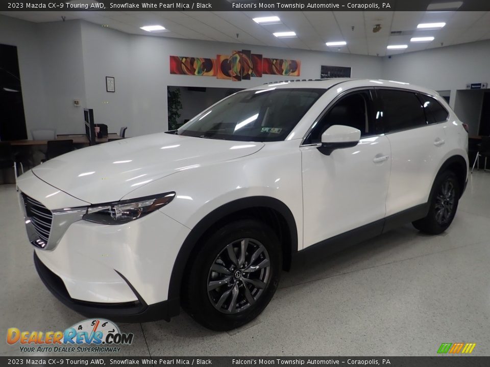 2023 Mazda CX-9 Touring AWD Snowflake White Pearl Mica / Black Photo #7