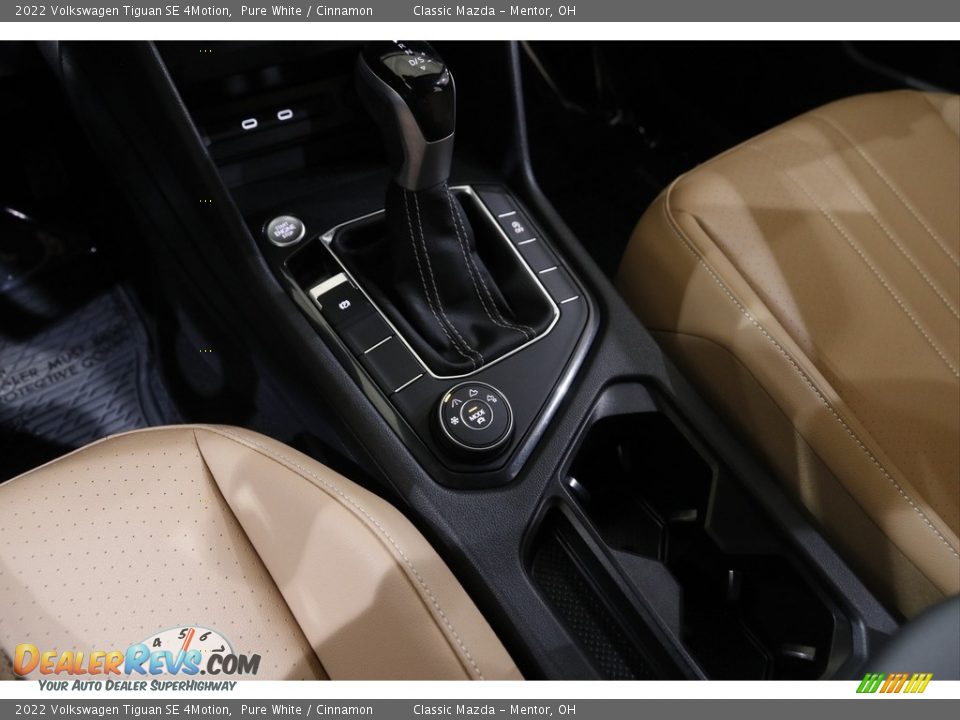 2022 Volkswagen Tiguan SE 4Motion Pure White / Cinnamon Photo #14