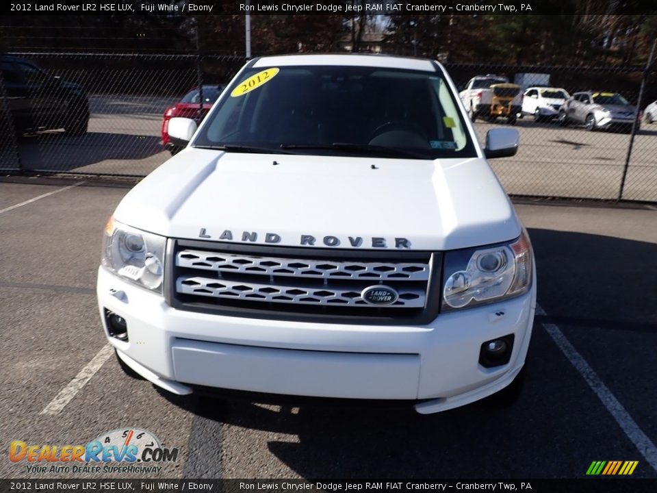 2012 Land Rover LR2 HSE LUX Fuji White / Ebony Photo #2