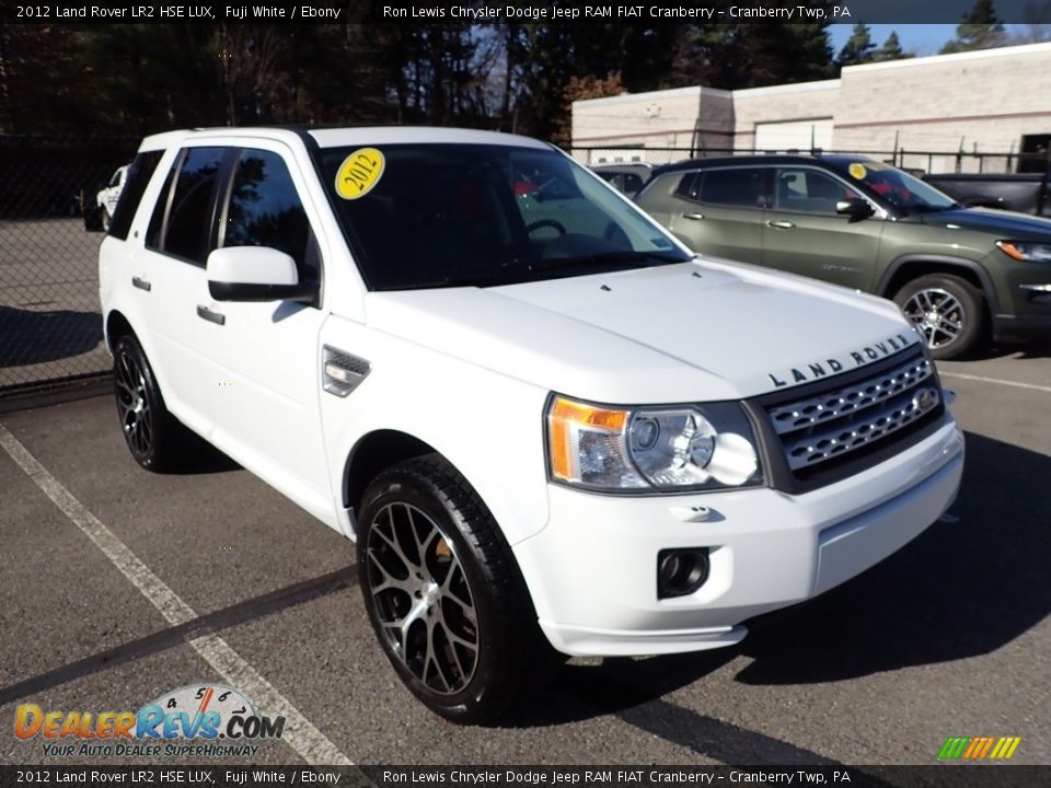 2012 Land Rover LR2 HSE LUX Fuji White / Ebony Photo #3