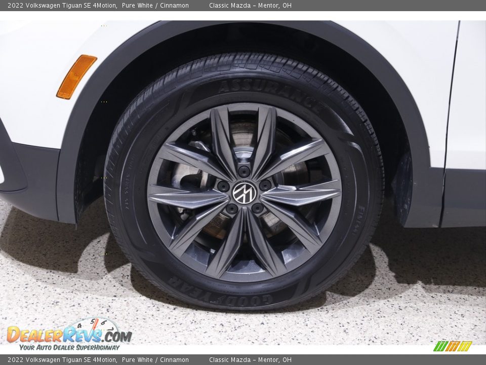 2022 Volkswagen Tiguan SE 4Motion Pure White / Cinnamon Photo #20