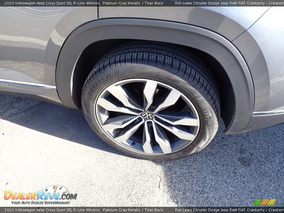 2020 Volkswagen Atlas Cross Sport SEL R-Line 4Motion Platinum Gray Metallic / Titan Black Photo #5