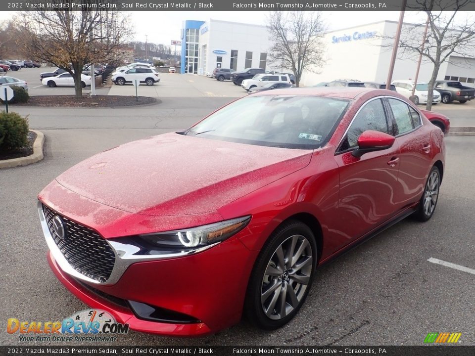 Soul Red Crystal Metallic 2022 Mazda Mazda3 Premium Sedan Photo #7